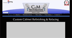 Desktop Screenshot of candmrestoration.com